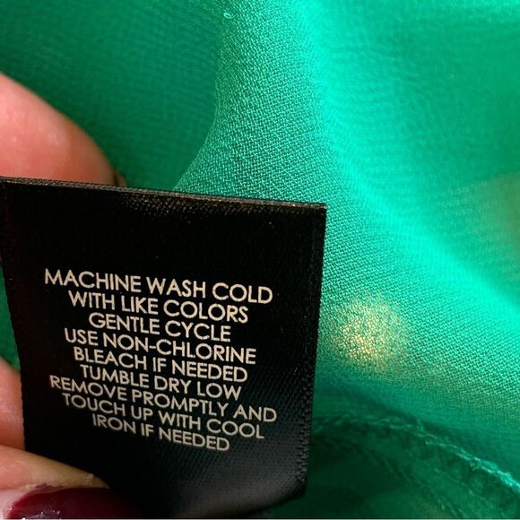 TORRID WOMEN'S GREEN FLORAL DOUBLE LAYER CHIFFON TANK SIZE 3X - Picture 11 of 13